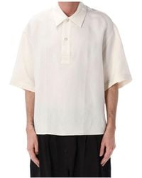 Studio Nicholson - Lemmer Boxy Short-Sleeve Shirt - Lyst