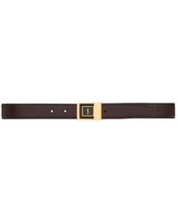 Saint Laurent - La 66 Buckle Belt - Lyst