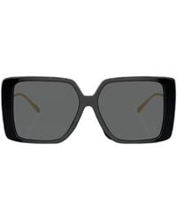 Tory Burch - Miller Oversize-Frame Sunglasses - Lyst