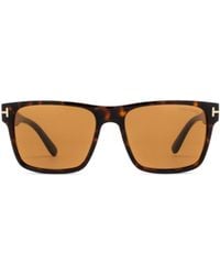Tom Ford - Eyewear Calder Square Frame Sunglasses - Lyst