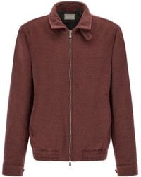 Brunello Cucinelli - Long-Sleeve Casual Jacket - Lyst