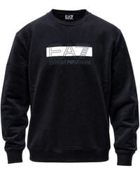 EA7 - Crew-Neck Sweatshirt - Lyst
