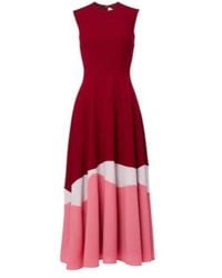 ROKSANDA - Gradient Crepe Cocktail Dress - Lyst