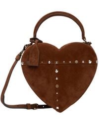 Moschino - Love Me Heart-Shaped Shoulder Bag - Lyst