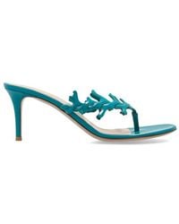 Gianvito Rossi - Heeled Mules 'Ocean Thong' - Lyst