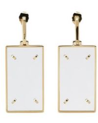 Maison Margiela - Four Stitches Drop Earrings - Lyst