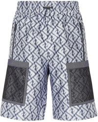 Fendi - Multicolour Nylon Trousers - Lyst