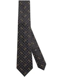 Gucci - Horsebit Embroidered Tie - Lyst