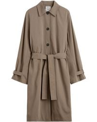 TOTEME - Totême Double-Breasted Trench Coat - Lyst