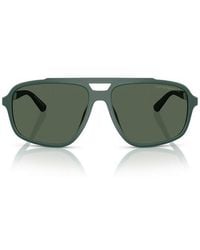 Emporio Armani - Pilot Frame Sunglasses - Lyst