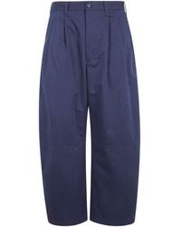 Comme des Garçons - Pleated Panelled Trousers - Lyst