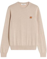 Maison Kitsuné - Long-Sleeved Knitwear - Lyst