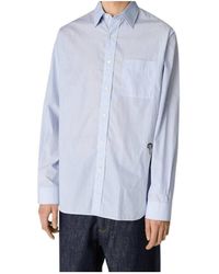 Bottega Veneta - Stripe Poplin Shirt - Lyst