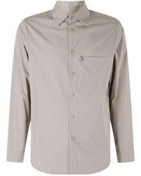 Aspesi - Zip-Pocket Long-Sleeve Shirt - Lyst