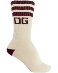 Dolce & Gabbana - Striped Socks - Lyst