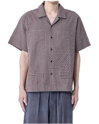 STORY mfg. - Check-Pattern Shirt - Lyst