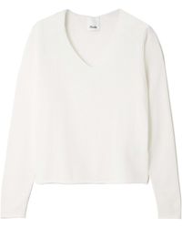 Allude - Cotton And Cashmere-Blend Sweater - Lyst