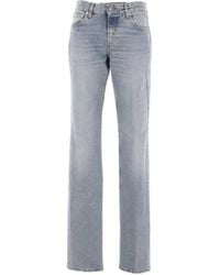 Haikure - Carly Logo Patch Straight-Leg Jeans - Lyst