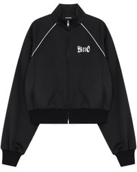 we11done - Embroidery Stand-Neck Jacket - Lyst