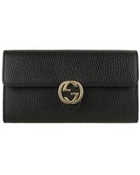 Gucci - Logo Long Purse - Lyst
