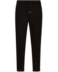 Dolce & Gabbana - Tapered Leg Drawstring Jogging Pants - Lyst