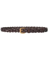 The Row - Woven Leather Belt - Lyst