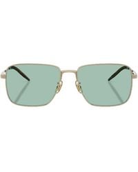 Oliver Peoples - Welston Square-Frame Titanium Glasses - Lyst