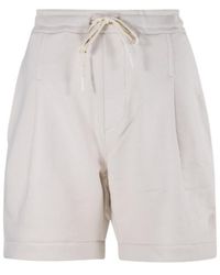 A PAPER KID - Drawstring Casual Shorts - Lyst