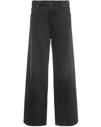 KHAITE - Winslow Mid Rise Denim Baggy Jeans - Lyst