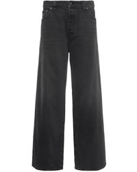KHAITE - Winslow Mid Rise Denim Baggy Jeans - Lyst