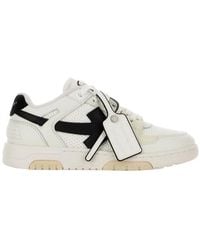 Off-White c/o Virgil Abloh - Slim Out Of Office Lace-Up Sneakers - Lyst