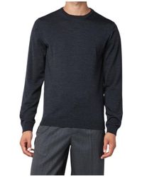 Roberto Collina - Round-Neck Long-Sleeve Knitted Sweater - Lyst