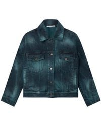Stella McCartney - Tie-Dye Oversized Denim Jacket - Lyst