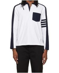 Thom Browne - Oversized Colorblock Rugby Polo - Lyst