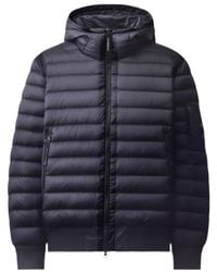 C.P. Company - Hooded Down Jacket Lens Detail - Lyst