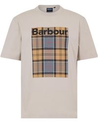 Barbour - Logo Short-Sleeved T-Shirt - Lyst