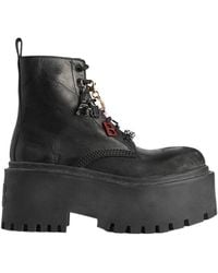 Balenciaga - Strike Charm Platform Boots - Lyst