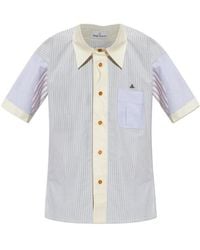 Vivienne Westwood - Asymmetric Collar Shirt - Lyst