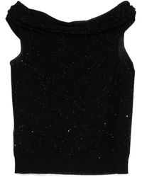 Roberto Collina - Off Shoulder Blouse - Lyst