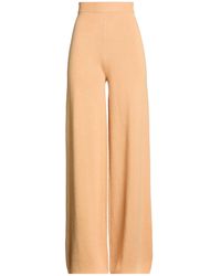Max Mara - Solid-Color Loose Knitted Pants - Lyst