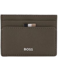 BOSS - Logo Detail Card Holder - Lyst