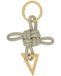 Bottega Veneta - Triangle Key Chain - Lyst