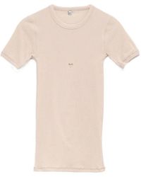 Baserange - Heart-Detail T-Shirt - Lyst