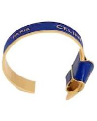 Celine - Ribbon Knotted Cuff - Lyst