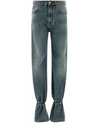 DARKPARK - Marion Straight Leg Fitted Removable Cuffs Jeans - Lyst