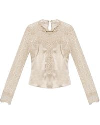 Isabel Marant - Diem Lace Top - Lyst
