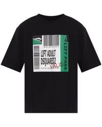 DSquared² - T-Shirt With Print - Lyst
