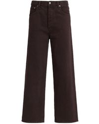Agolde - Ren High-Waisted Wide-Leg Jeans - Lyst