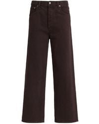 Agolde - Ren High-Waisted Wide-Leg Jeans - Lyst