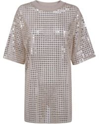 Fabiana Filippi - Sequin-Embellished Mini Dress - Lyst